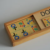 Grand ensemble de dominos avec œuvre de Joan Miró