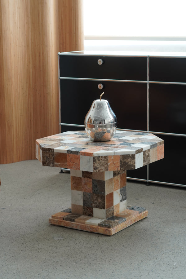 Patchwork Pedestal Table