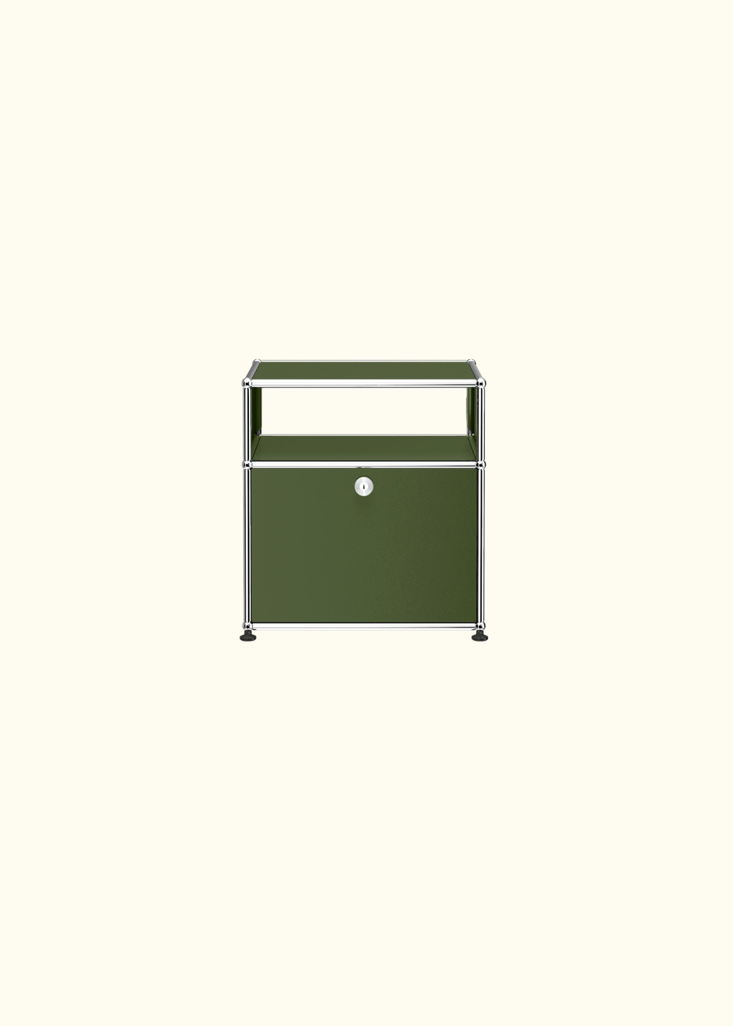Bottom Door Bedside Table P by USM Haller