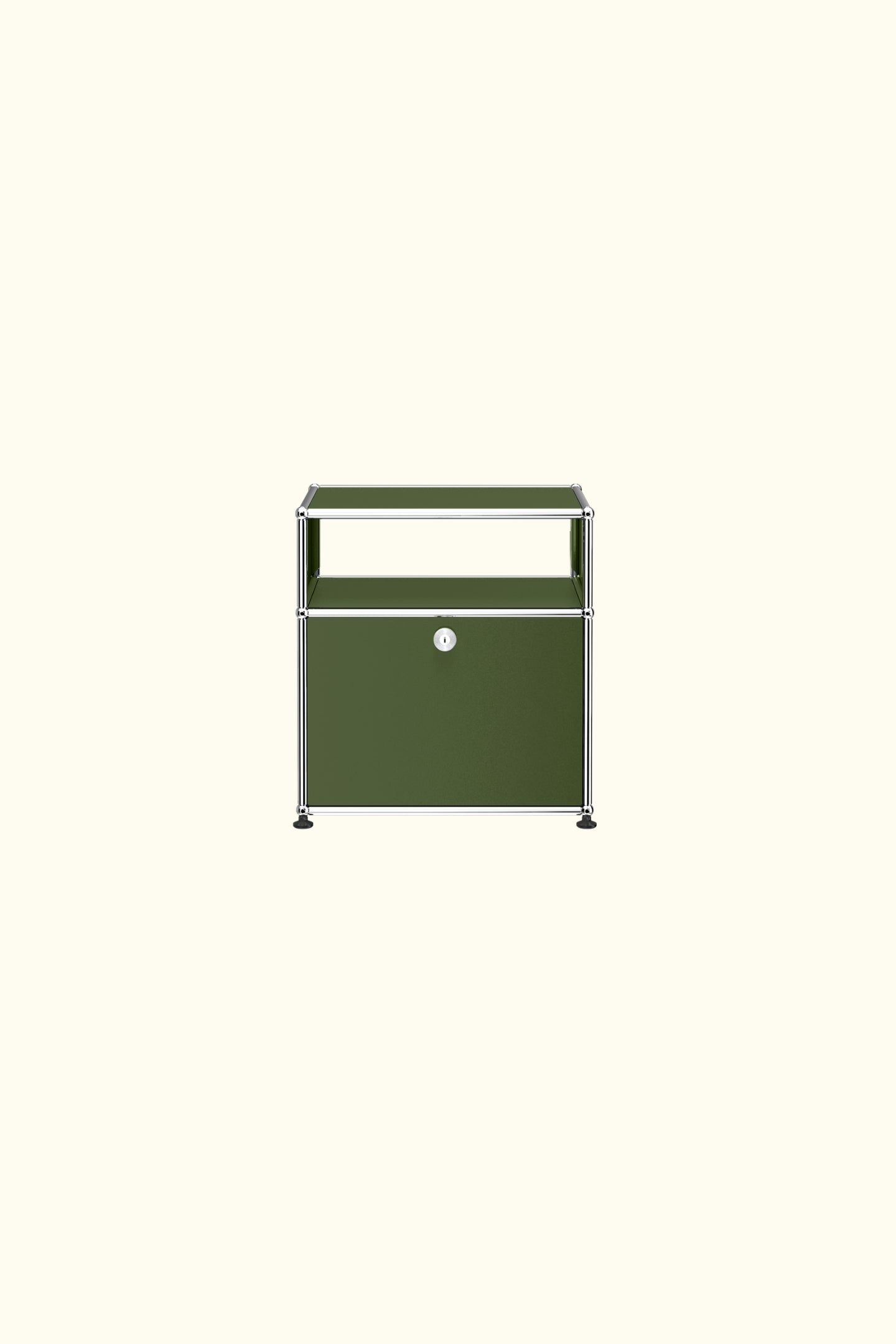 Bottom Door Bedside Table P by USM Haller