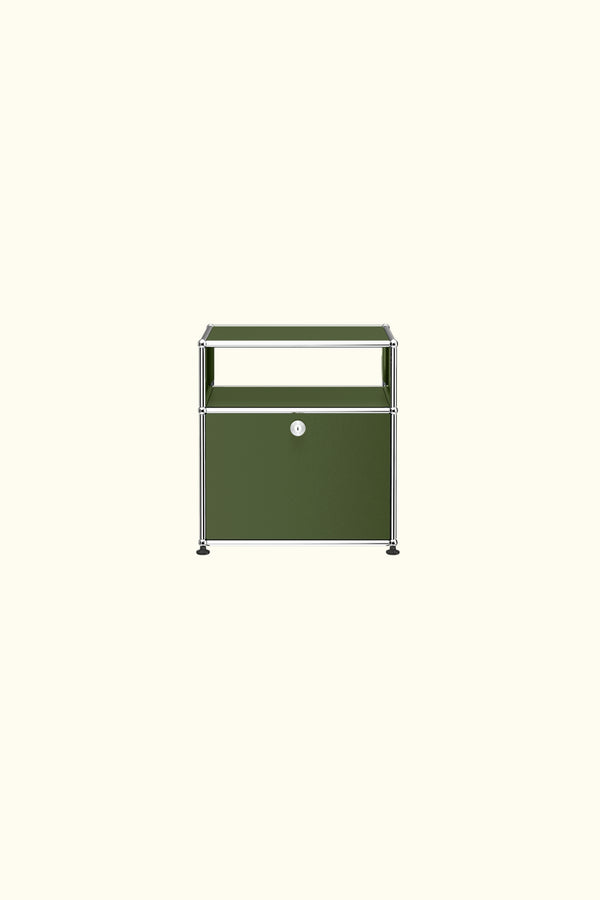 Bottom Door Bedside Table P by USM Haller