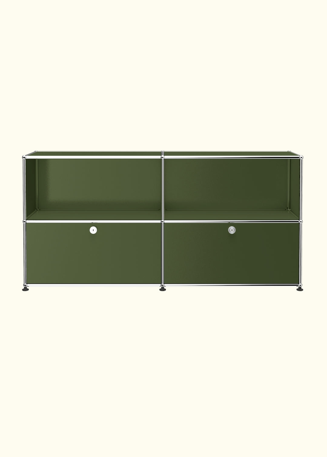Two-Door Storage Credenza C2A by USM Haller