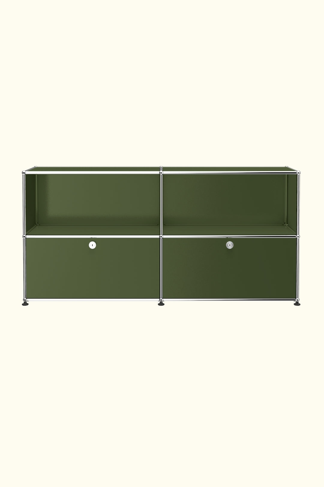 Two-Door Storage Credenza C2A by USM Haller