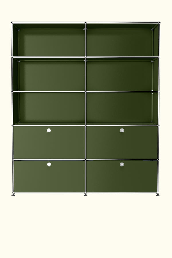 5-Tier Shelving and Storage R2 by USM Haller