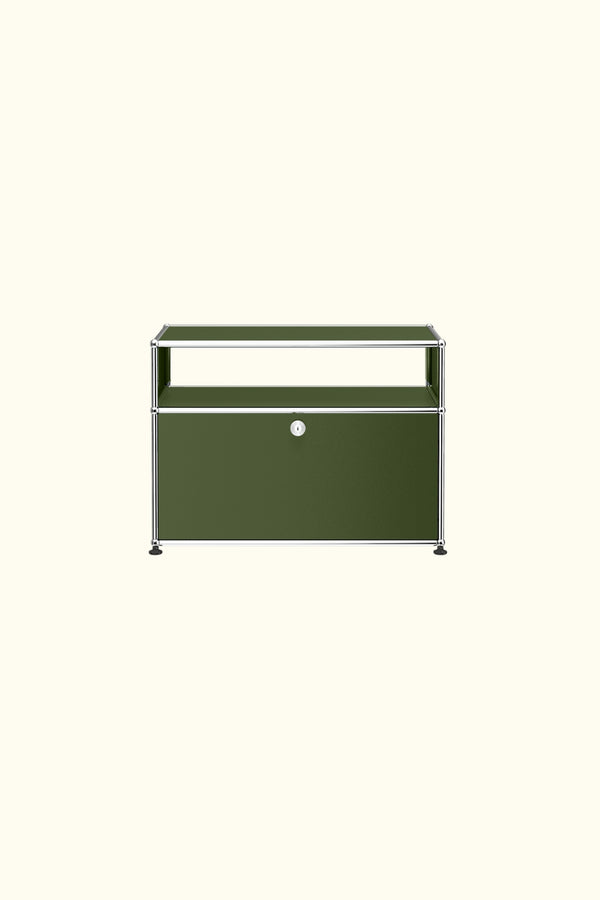 Long Side Table with Bottom Door O118 by USM Haller