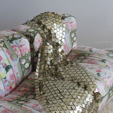 Light Gold Space Curtain by Paco Rabanne