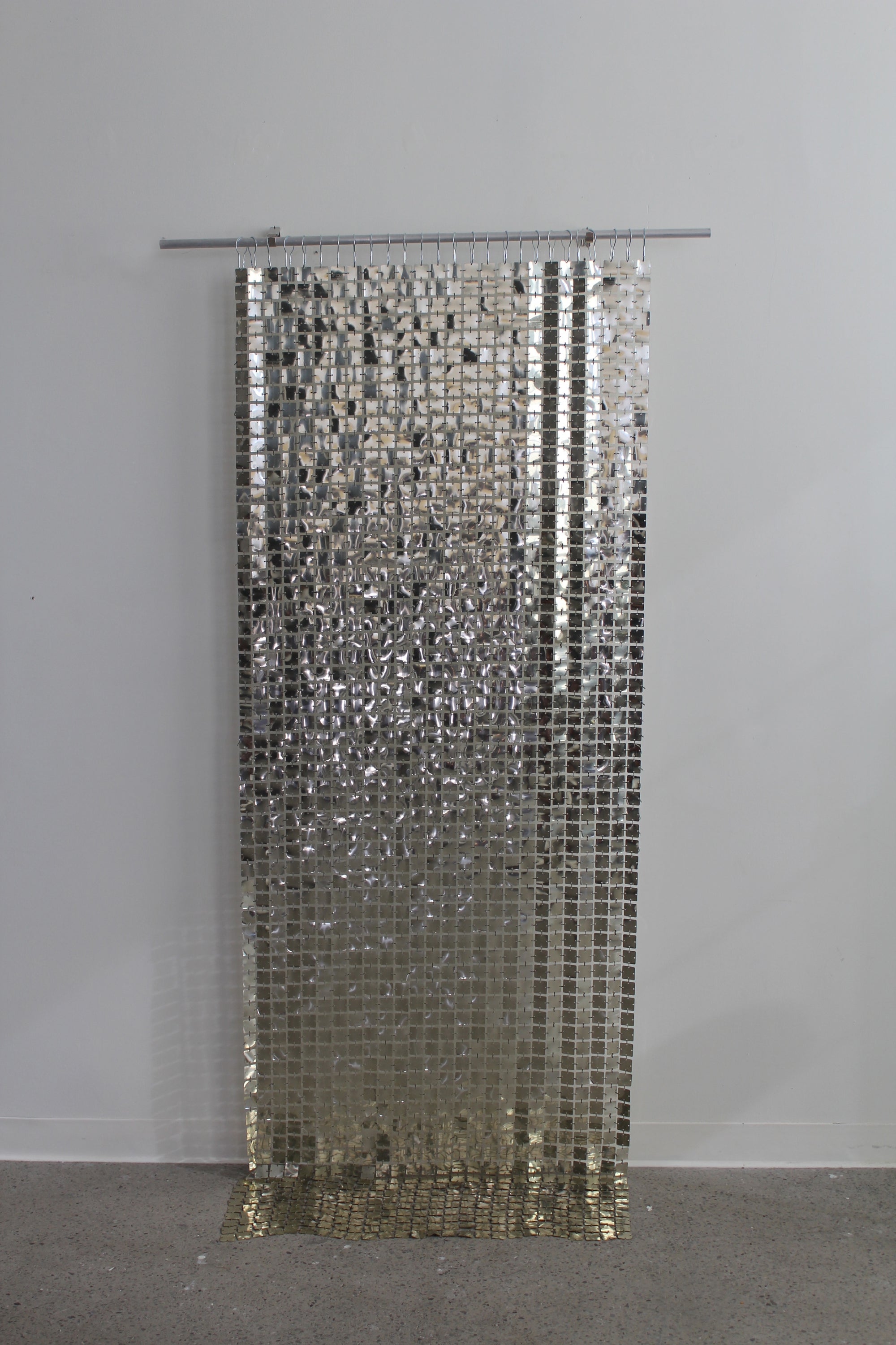 Silver Space Curtain by Paco Rabanne