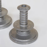 Pair of Pewter Candlestick Holders by Wilton Columbia