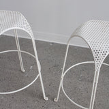 Perforated Metal Stools by Maurizio Tempestini