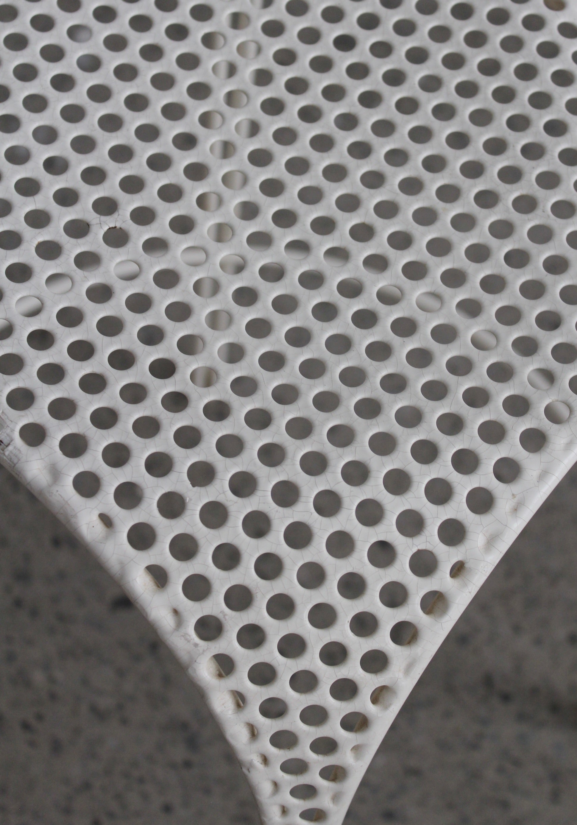 Perforated Metal Stools by Maurizio Tempestini