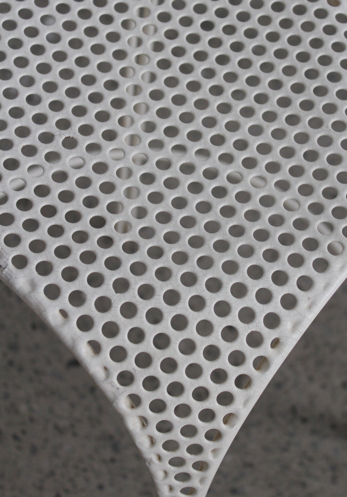 Perforated Metal Stools by Maurizio Tempestini