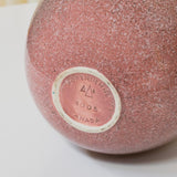 Pink Speckled Ceramic Vase by Laurent Tienne