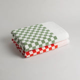 Pool Towel Pair in Sage & Chalk and Paloma Sun & Ecru by Baina