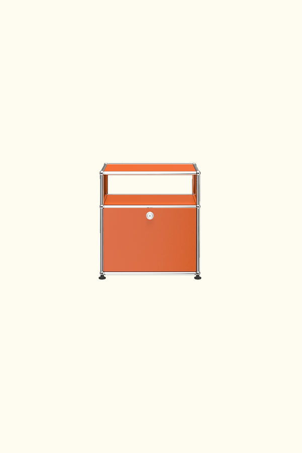 Bottom Door Bedside Table P by USM Haller