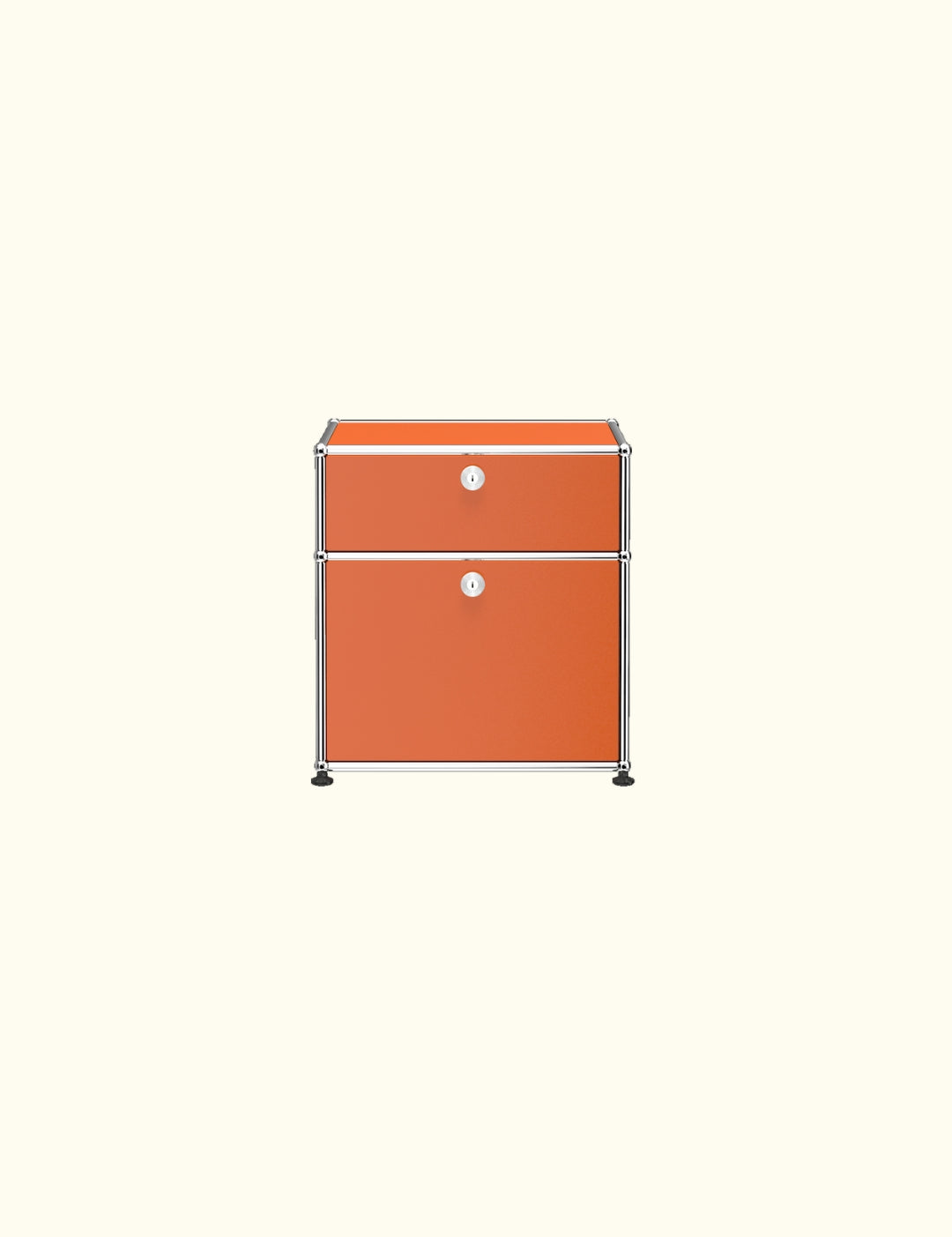 Table de chevet deux portes P1 par USM Haller