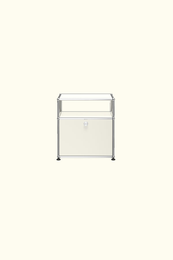 Bottom Door Bedside Table P by USM Haller