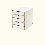 Bloc de rangement Inos 5 tiroirs par USM Haller