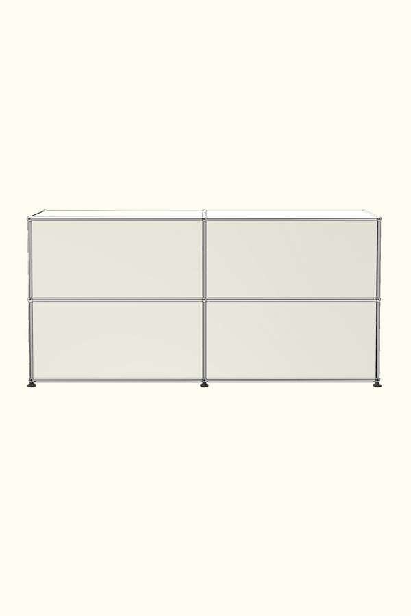 Two-Door Storage Credenza C2A by USM Haller