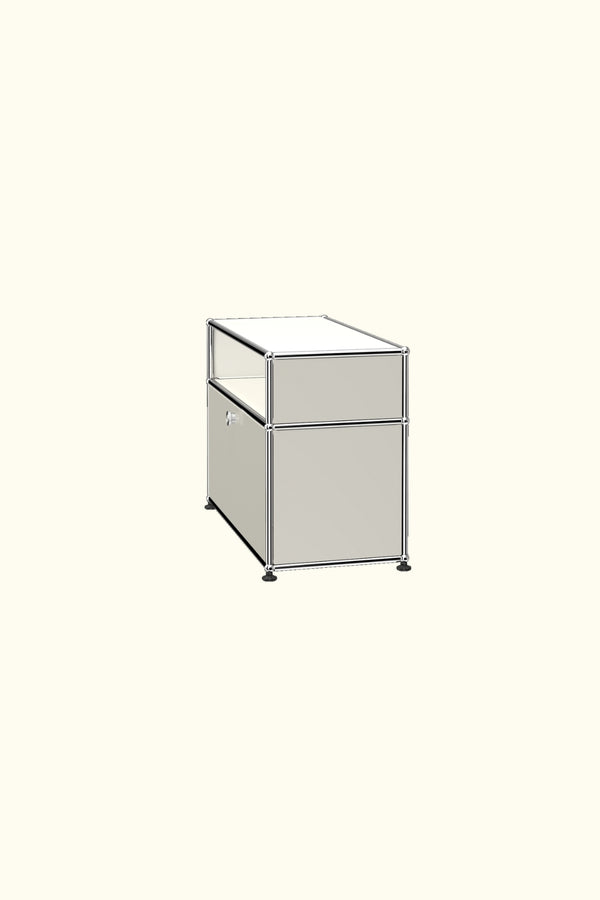 Long Side Table with Bottom Door O118 by USM Haller