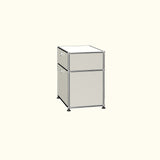 Table de chevet deux portes P1 par USM Haller