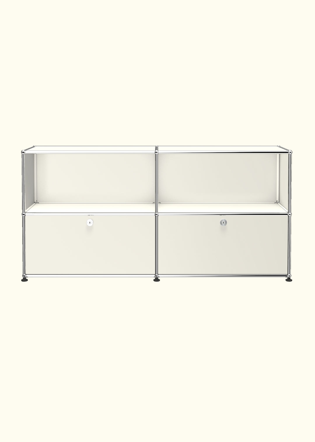 Two-Door Storage Credenza C2A by USM Haller