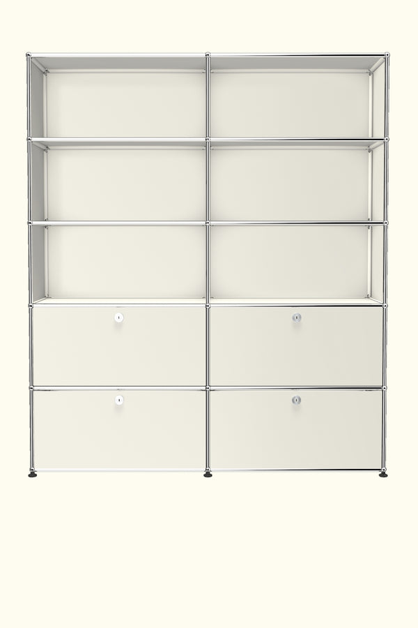 5-Tier Shelving and Storage R2 by USM Haller
