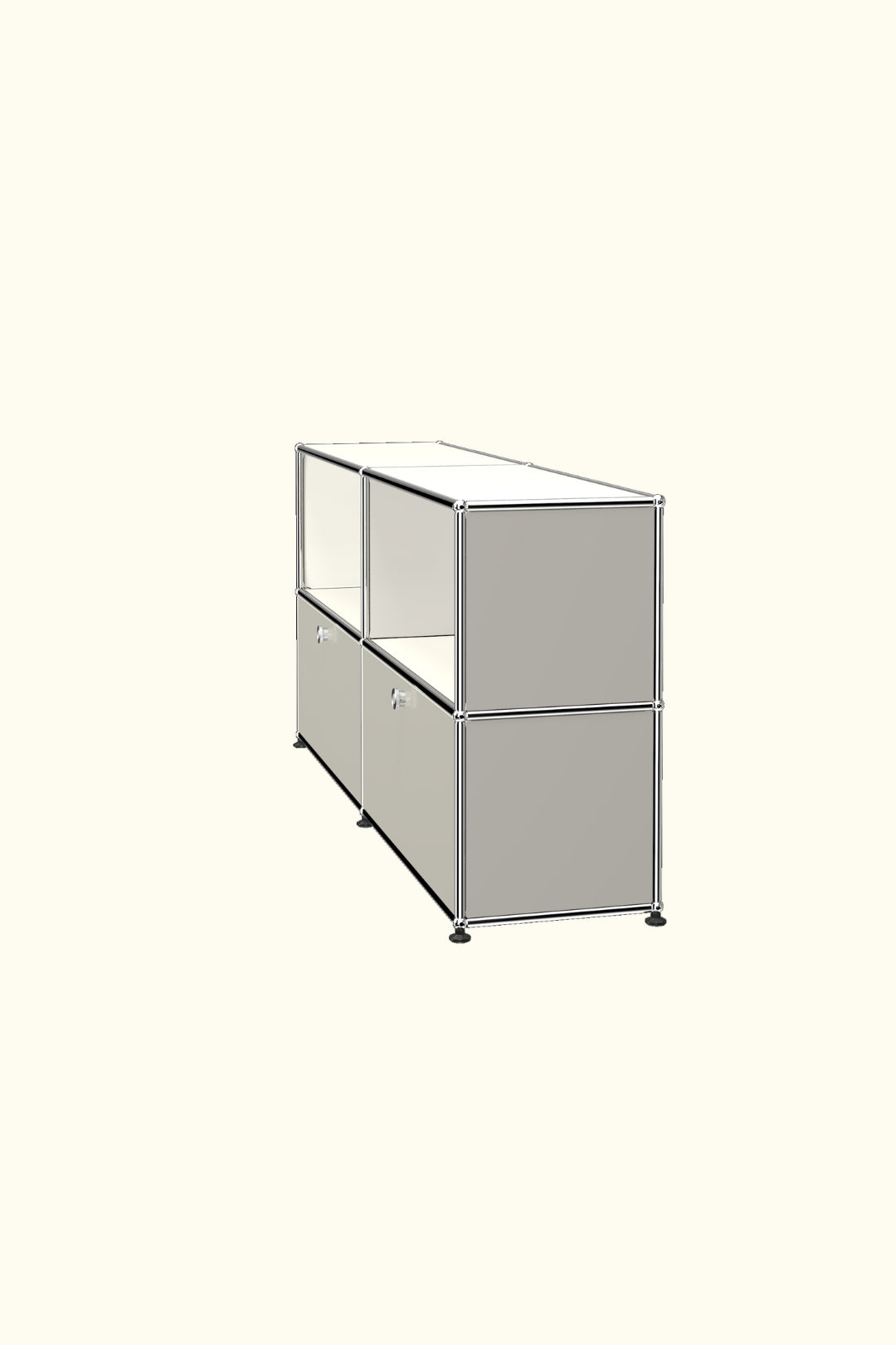 Two-Door Storage Credenza C2A by USM Haller
