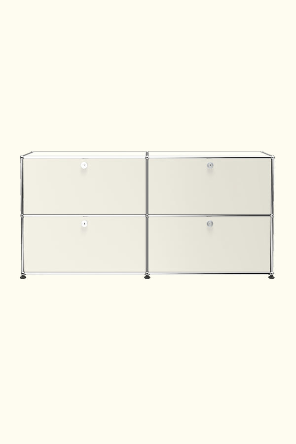 Four-Door Storage Credenza E2 by USM Haller
