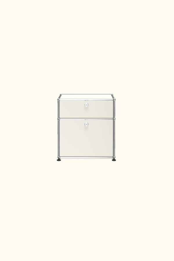 Two Door Bedside Table P1 by USM Haller