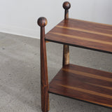 Console en bois tourné « Quilles »