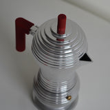 Red Pulcina Espresso Coffee Maker by Alessi