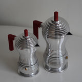 Red Pulcina Espresso Coffee Maker by Alessi