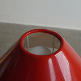 Red Metal Table Lamp