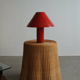 Red Metal Table Lamp