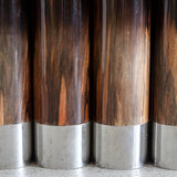 Table de salle à manger sur piédestal en palissandre