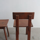 Dining Chairs by Russel Wright for Conant Ball
