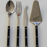 Black Bistrot 4-Piece Serving Set by Sabre