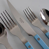 Ensemble Bistrot bleu pastel 5 pièces par Sabre