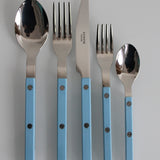Ensemble Bistrot bleu pastel 5 pièces par Sabre