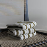 San Luis Hand Towel in Caper & Chalk by Baina