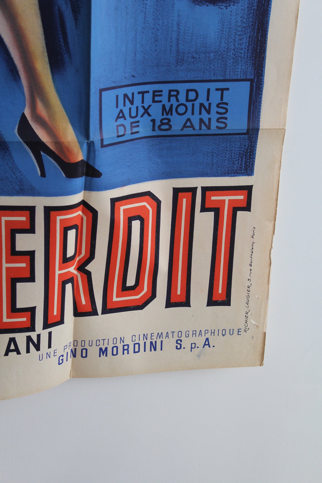 Sexy Interdit - Vintage Movie Poster