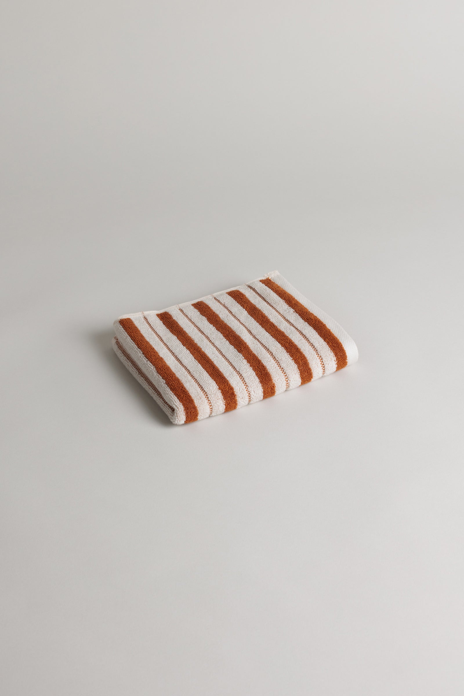 San Luis Hand Towel in Fuyu & Chalk by Baina