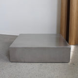 Table basse en acier inoxydable