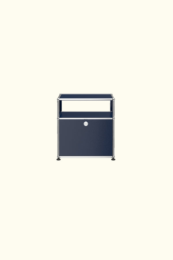 Bottom Door Bedside Table P by USM Haller