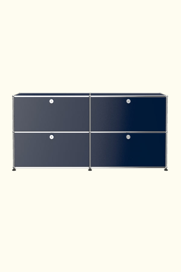 Four-Door Storage Credenza E2 by USM Haller