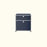 Table de chevet deux portes P1 par USM Haller