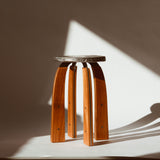 Cast Stool by Le Chatelier