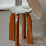 Cast Stool by Le Chatelier