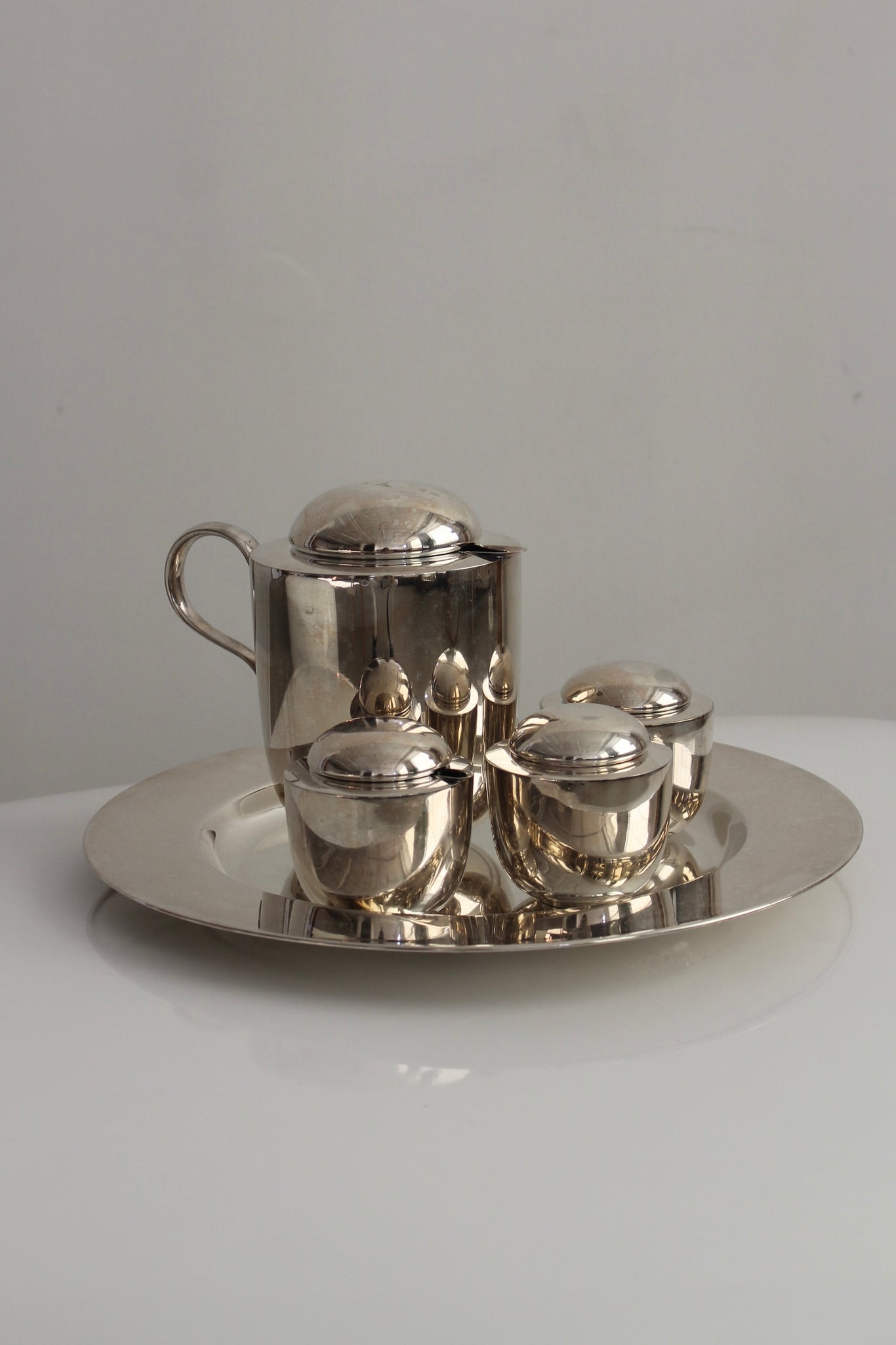 Tea Set by Vivianna Torun Bülow-Hübe for Dansk