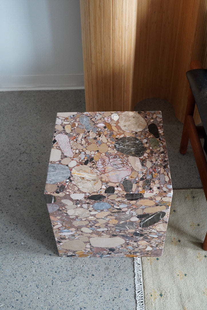 Ceppo Rosso Side Table